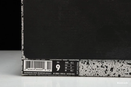 JORDAN 845035-003 BLACK AIR 5 (2016) METALLIC 1204